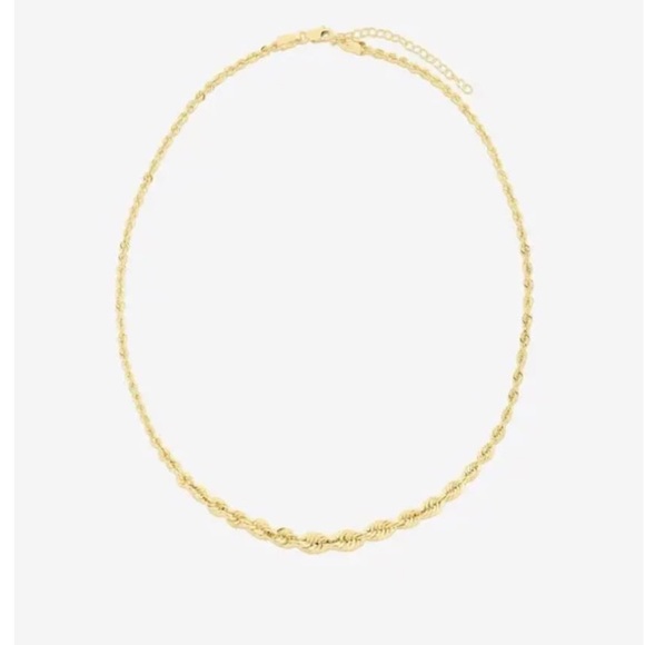 Ring Concierge 14k Graduated Rope Chain Necklace - Picture 1 of 5